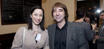 Linda Morra and Jason Camlot at 2011 awards gala